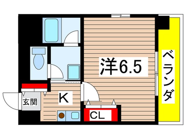 エスティライフ武庫之荘の物件間取画像